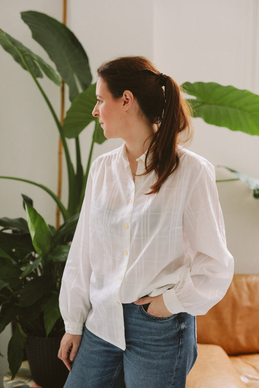 Camicia vintage bianca