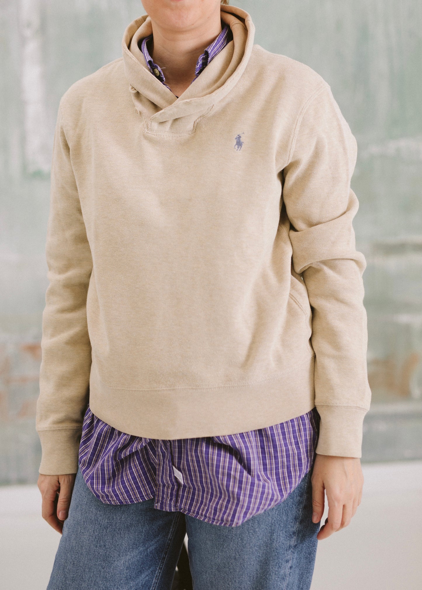 Felpa beige Ralph Lauren